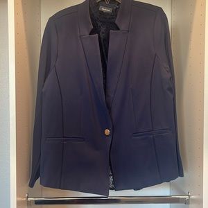 Navy Eloquii Blazer